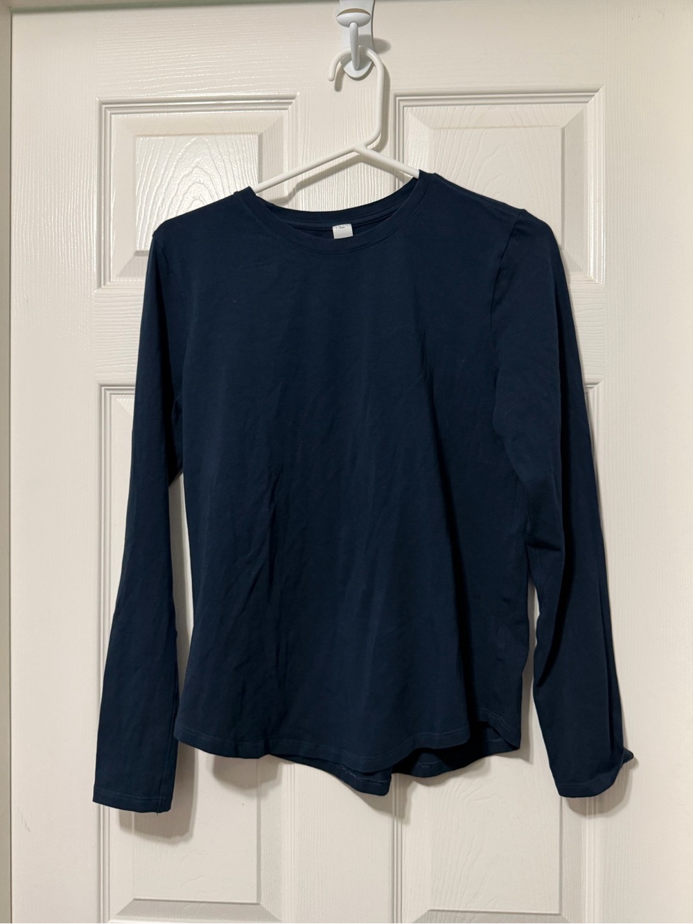 lululemon athletica cotton long sleeve size 6 euc